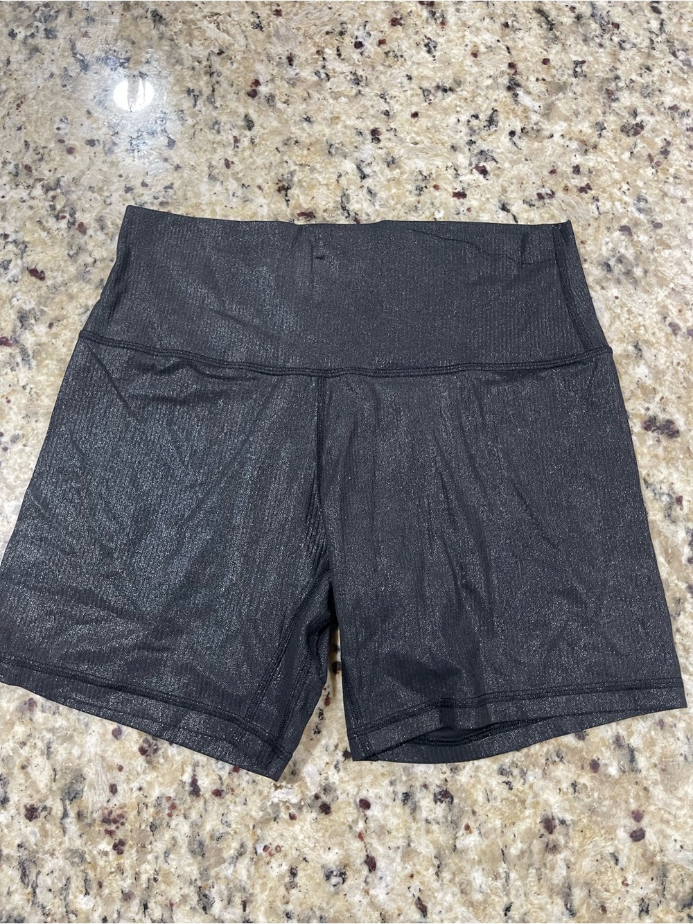 lululemon athletica Black High-Rise Bike Shorts